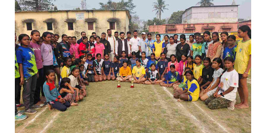 महिला दिवस पर लखीसराय में खो-खो प्रतियोगिता, प्लस टू गर्ल्स स्कूल परियोजना बना चैंपियन